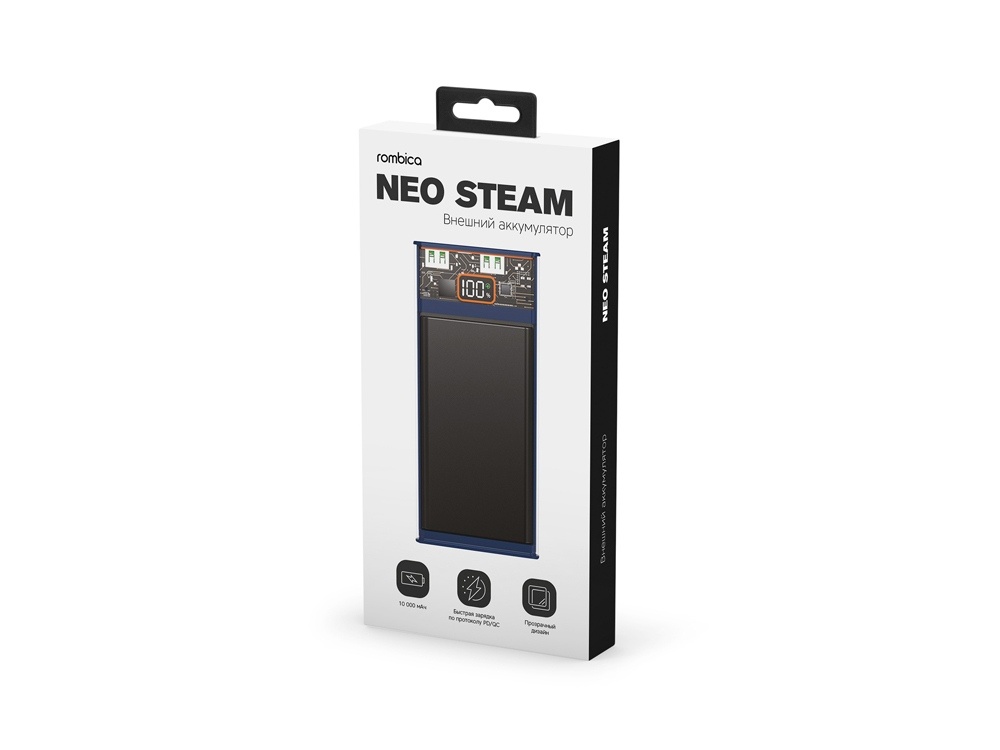 Внешний аккумулятор NEO Steam, 10000 mAh