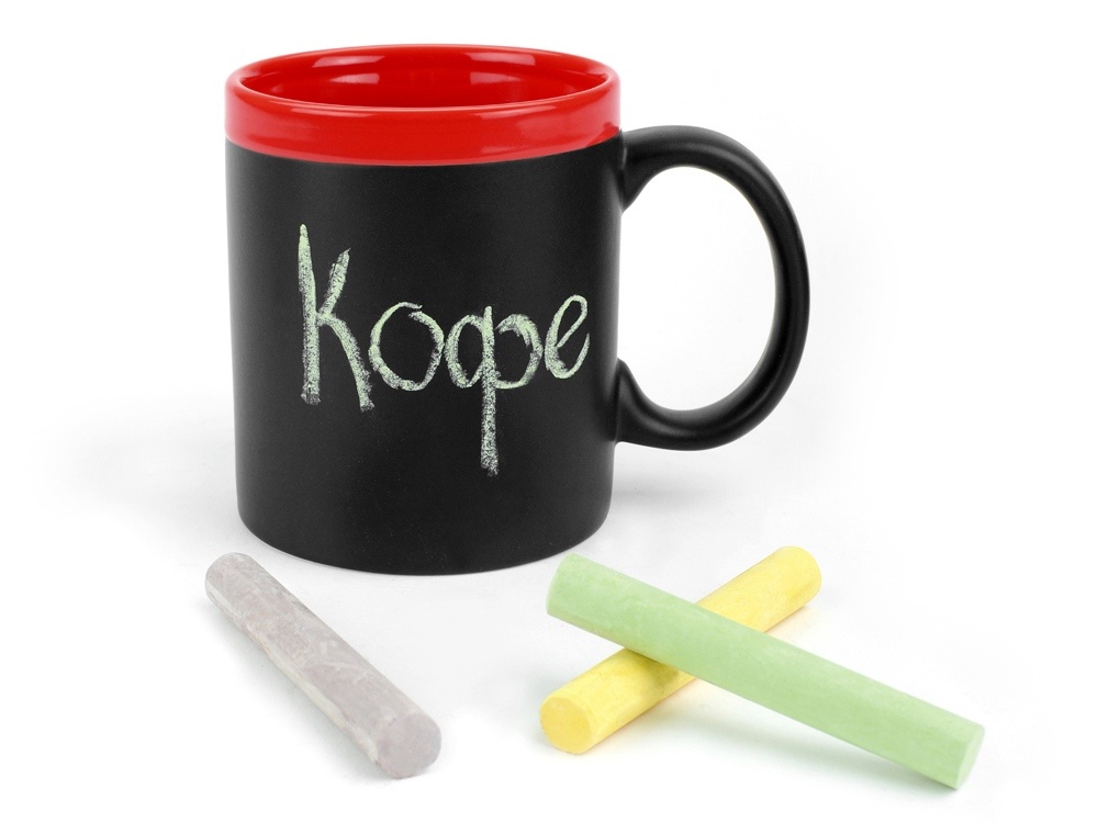 Кружка с покрытием для рисования мелом Да Винчи