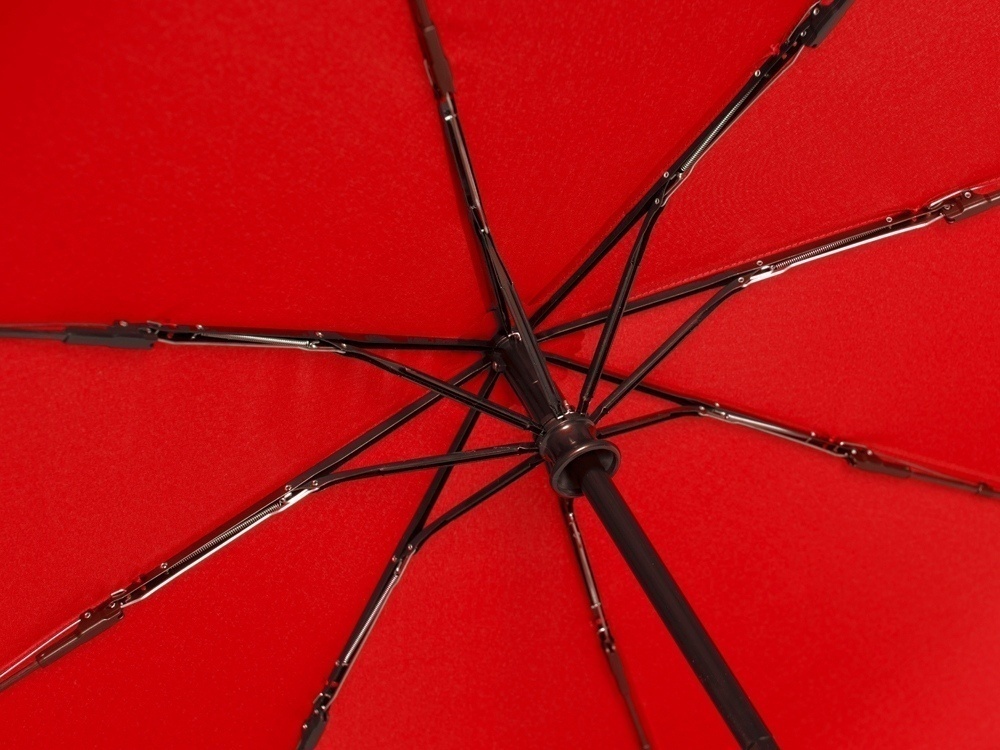 Зонт-автомат Reviver с куполом из переработанного пластика