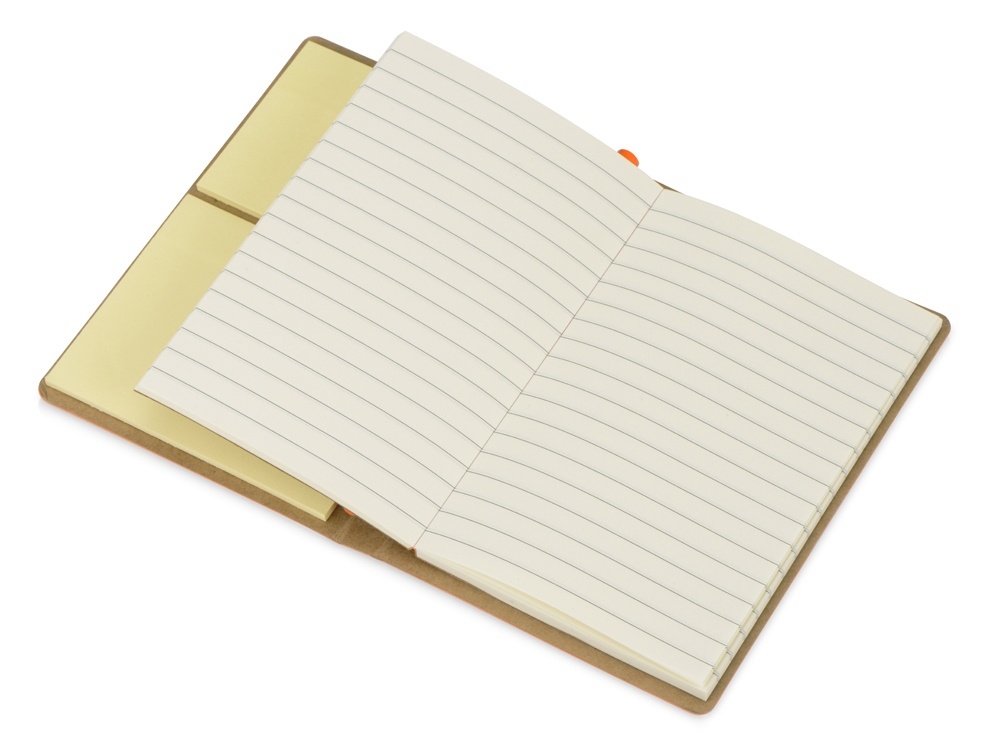 Блокнот А6 Write and stick с ручкой и набором стикеров