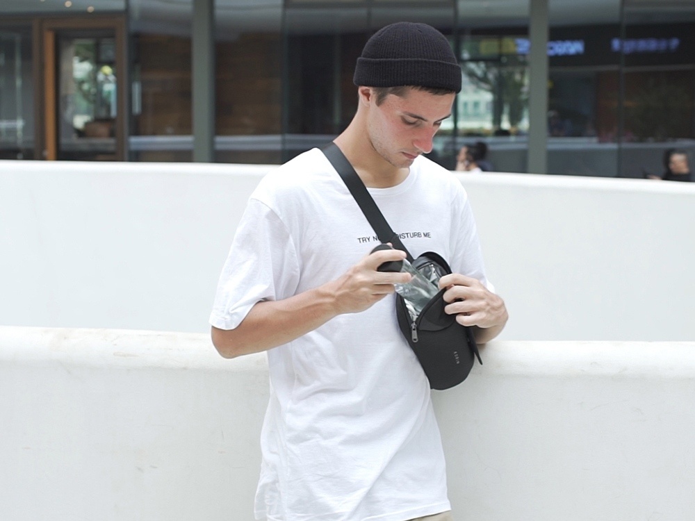 Антикражная сумка на пояс Clickpack