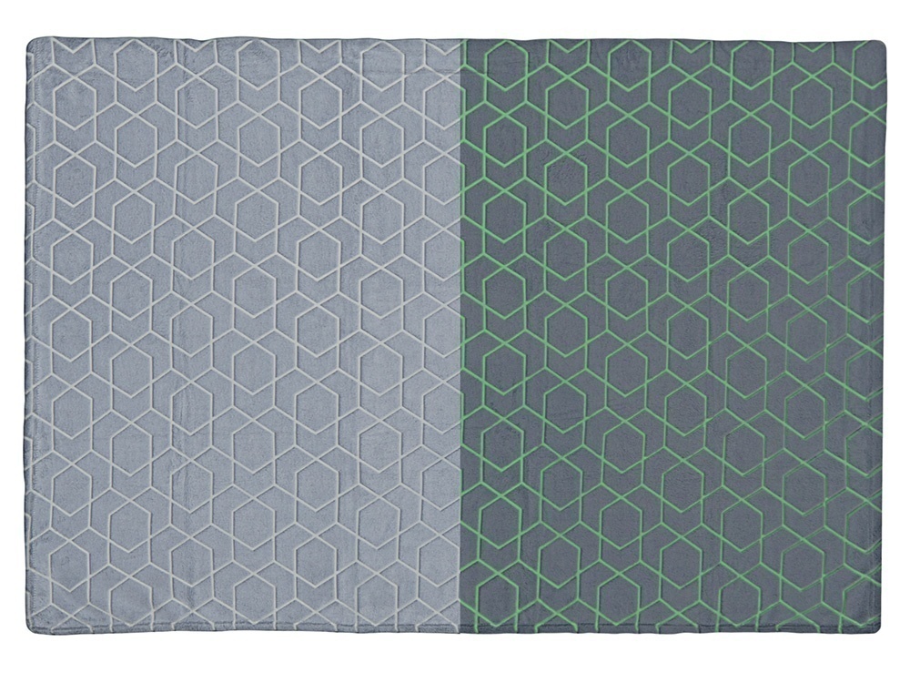 Светящийся в темноте плед Lattice