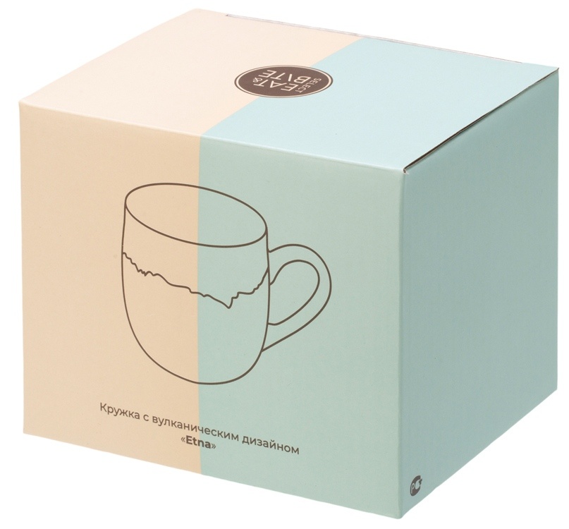 Кружка с вулканическим дизайном Etna