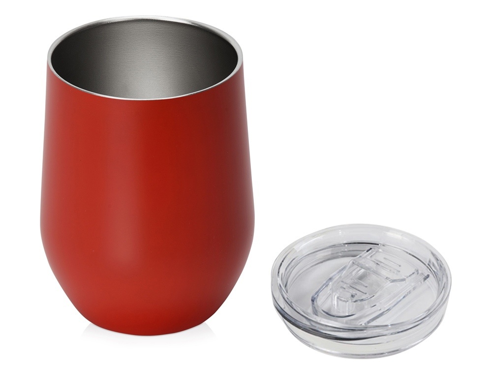 Вакуумная термокружка Sense, непротекаемая крышка, крафтовая упаковка