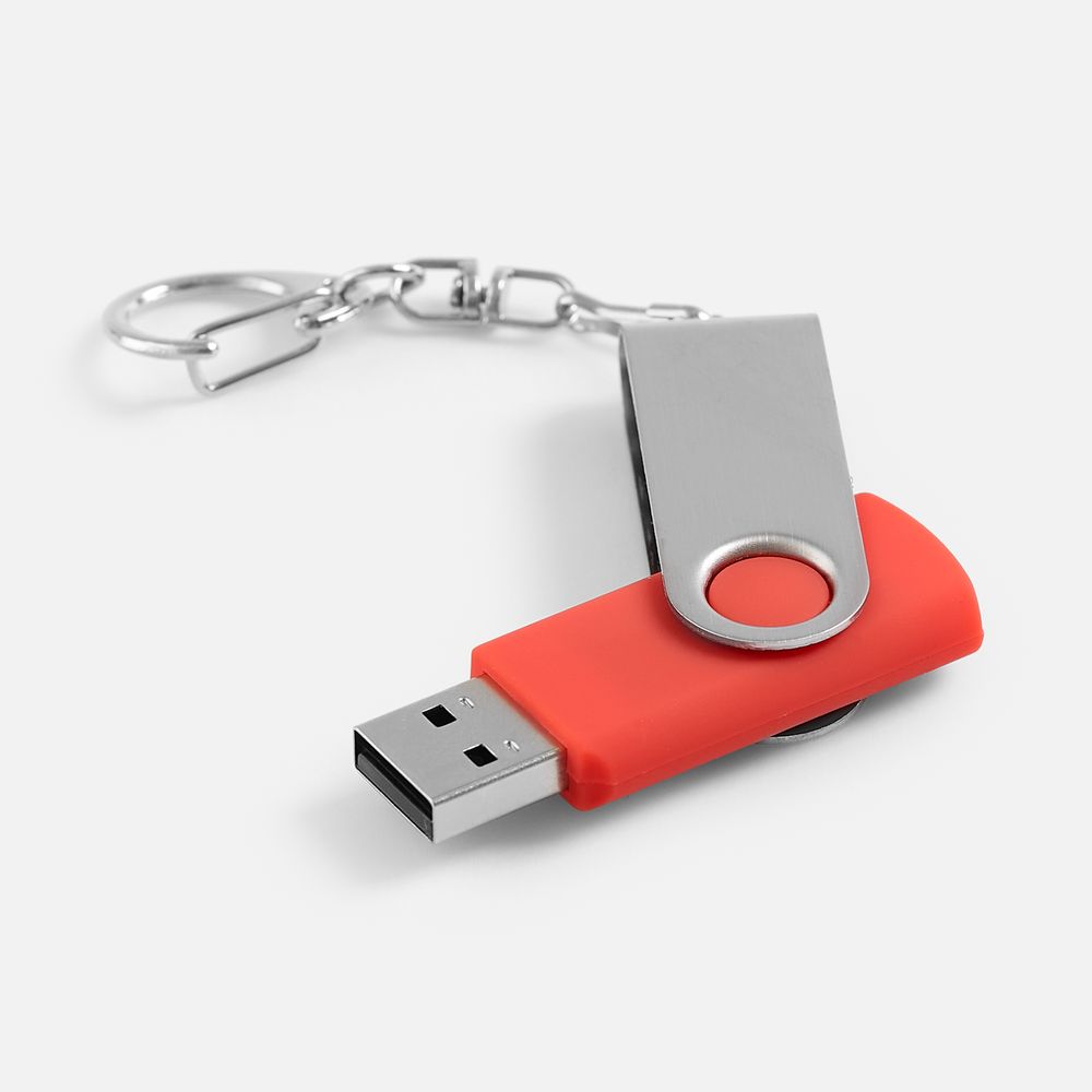 Флешка Twist, красная