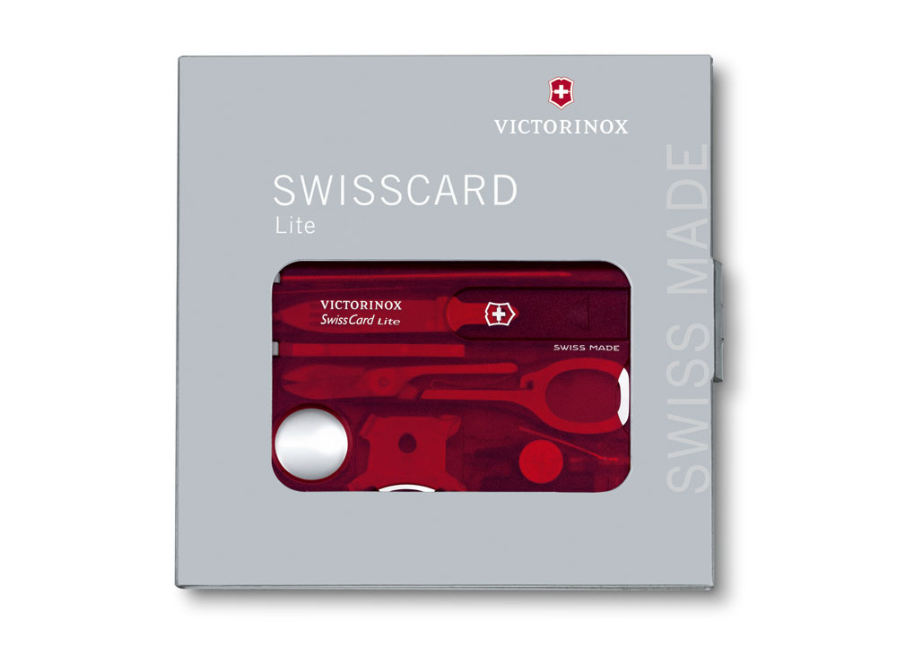 Швейцарская карточка SwissCard Lite, 13 функций