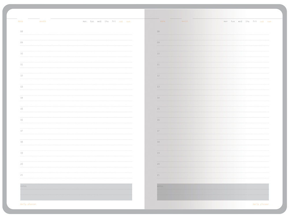 Ежедневник недатированный А5 Mercury