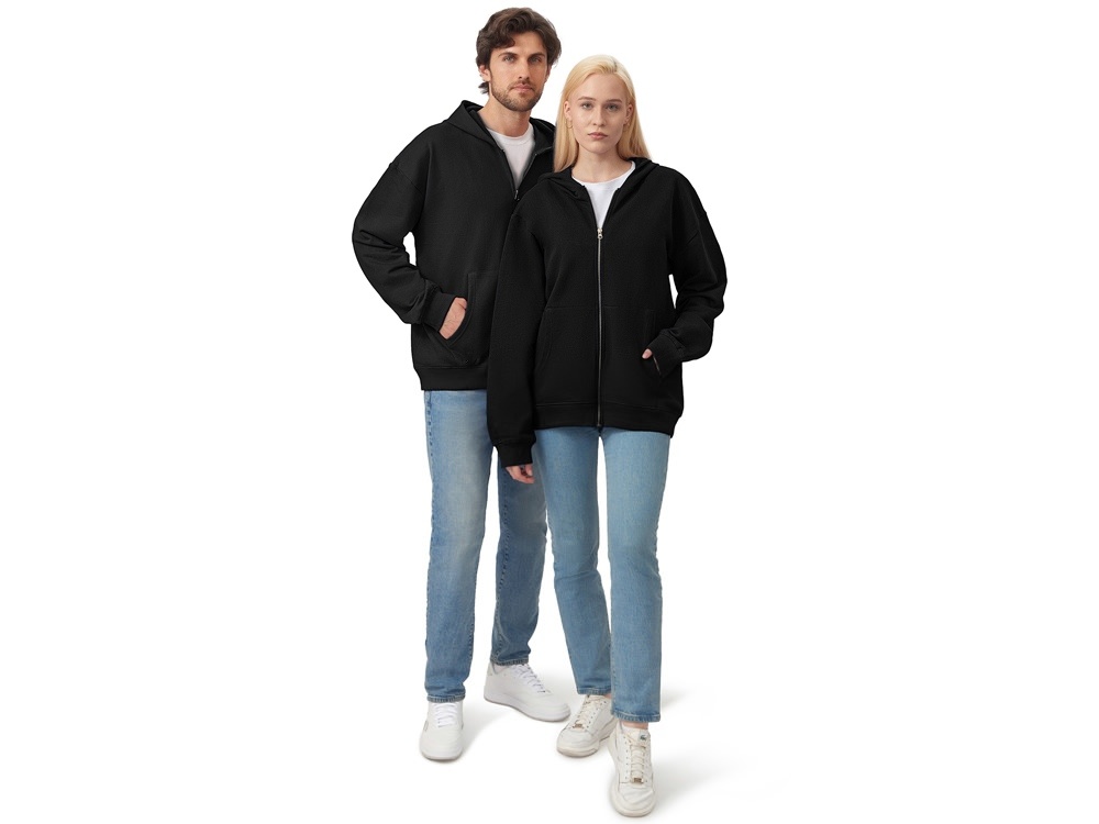 Толстовка оверсайз с капюшоном на молнии Monaco