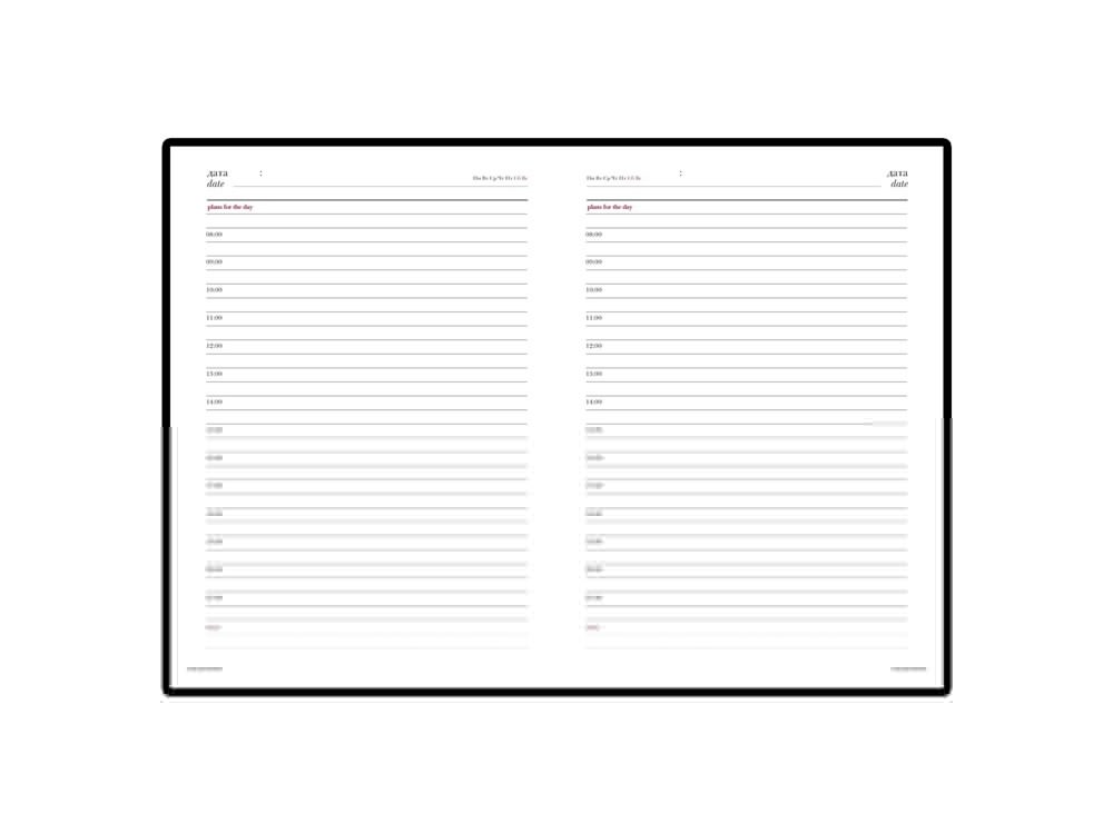 Ежедневник недатированный А4 Velvet