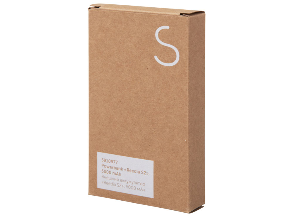 Внешний аккумулятор с подсветкой лого Reedia S2, 5000 mAh