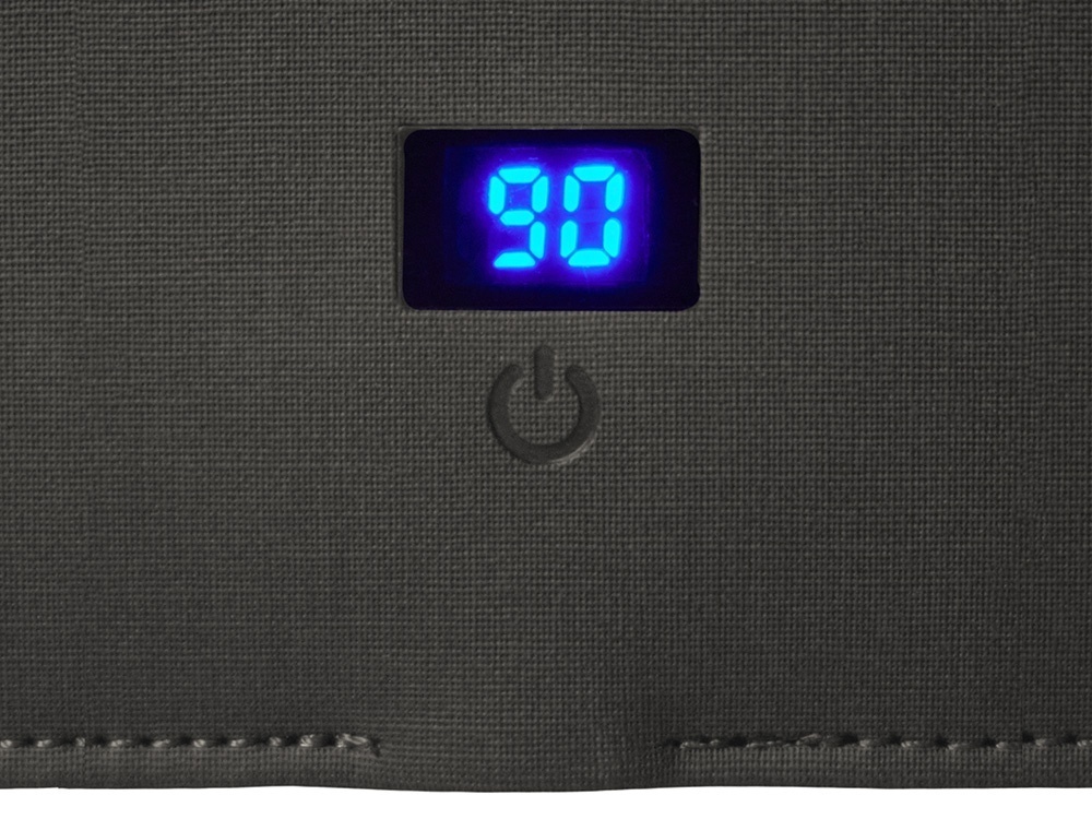 Подарочный набор Twilight: органайзер А5 с беспроводной зарядкой и металлическая шариковая ручка со светящимся логотипом