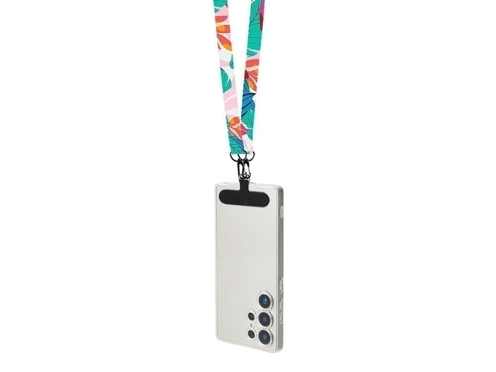 Лента под сублимацию для телефона с 2-мя карабинами, 2 см