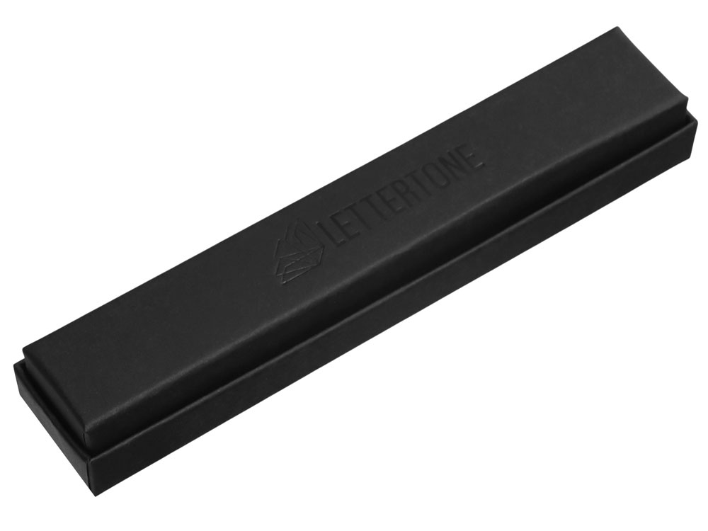 Металлическая ручка роллер Black Lama soft-touch