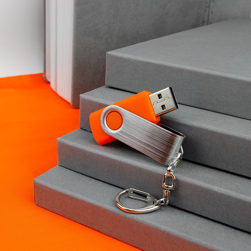 Флешка Twist, красная