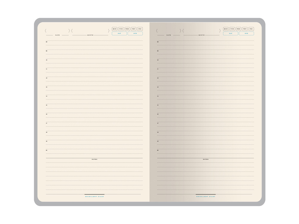 Ежедневник недатированный А5 Bridge