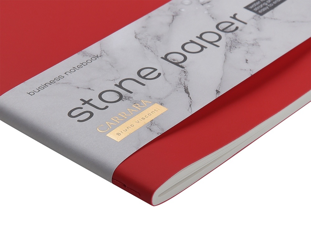 Тетрадь с каменной бумагой А5 Carrara