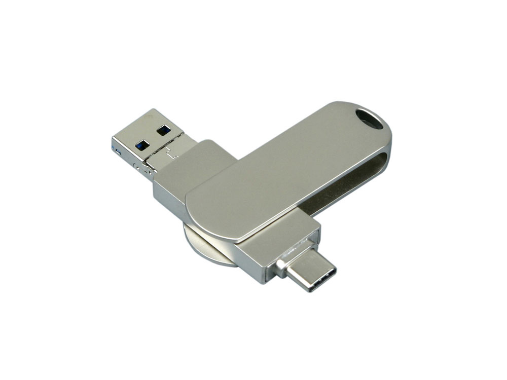 USB 3.0-флешка на 128 Гб для айфона 3 в 1