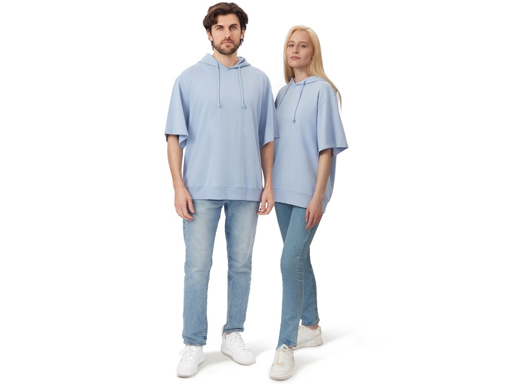 Худи оверсайз с коротким рукавом Warsaw унисекс