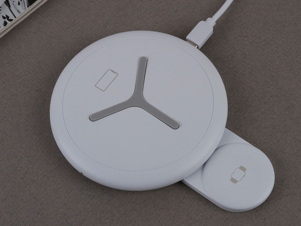 Беспроводное зарядное устройcтво NEO Qwatch для часов и смартфона