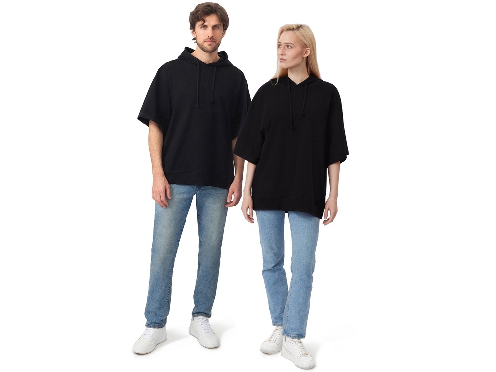 Худи оверсайз с коротким рукавом Warsaw унисекс