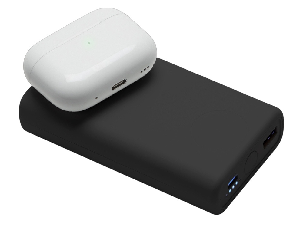 Внешний беспроводной аккумулятор 2-в-1 с функцией зарядки Apple Watch, QC/PD AtomIQ, 10000 мАч