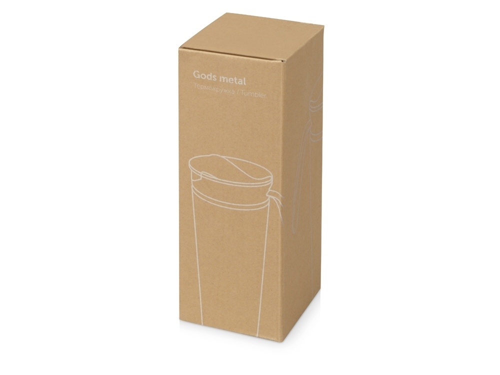 Термокружка Годс металл на присоске