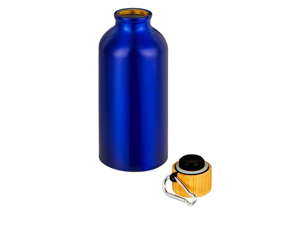 Бутылка Hip S Bamboo с карабином, 400 мл