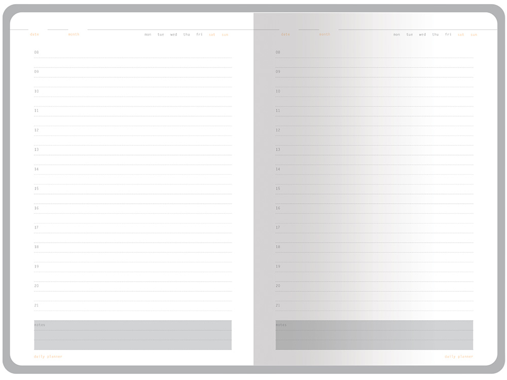 Ежедневник недатированный А5 Mercury