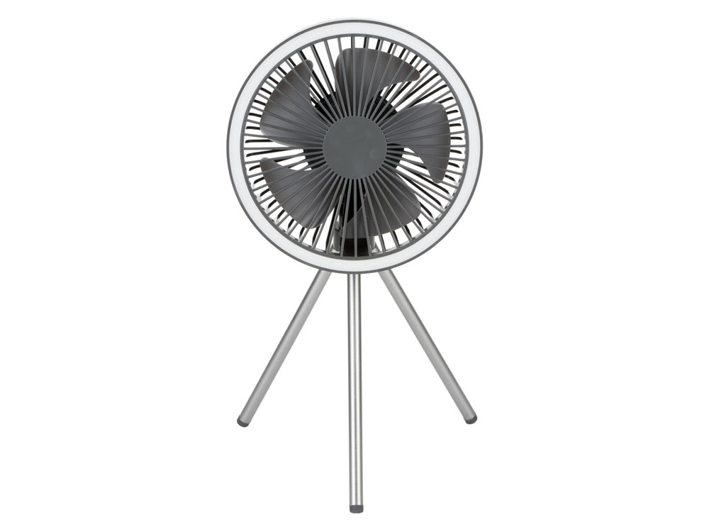 Портативный вентилятор с фонарем Jon