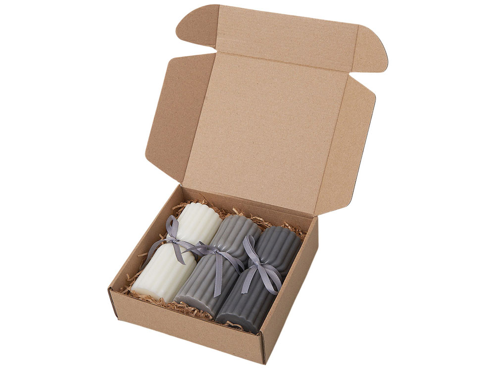 Набор свечей с гранями Vela