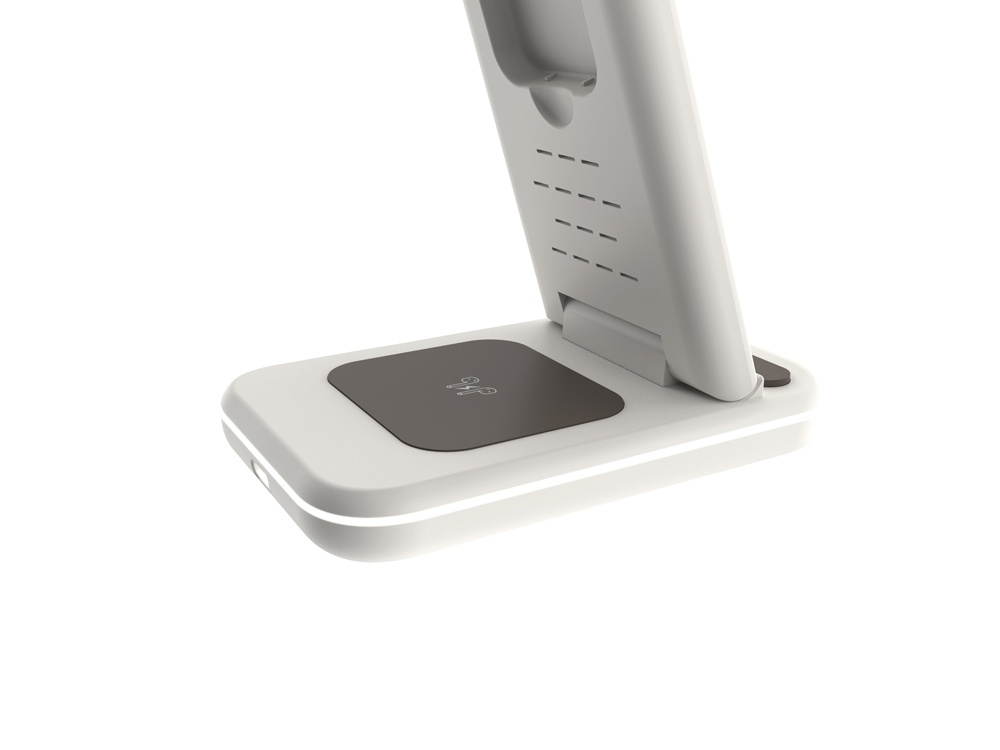 Беспроводное зарядное устройство 3-в-1 WS-304, 15 Вт