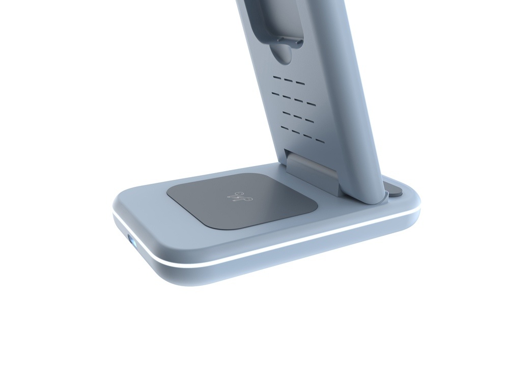 Беспроводное зарядное устройство 3-в-1 WS-304, 15 Вт