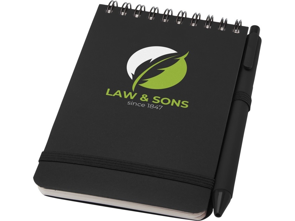 Блокнот А5 Thalaasa с шариковой ручкой