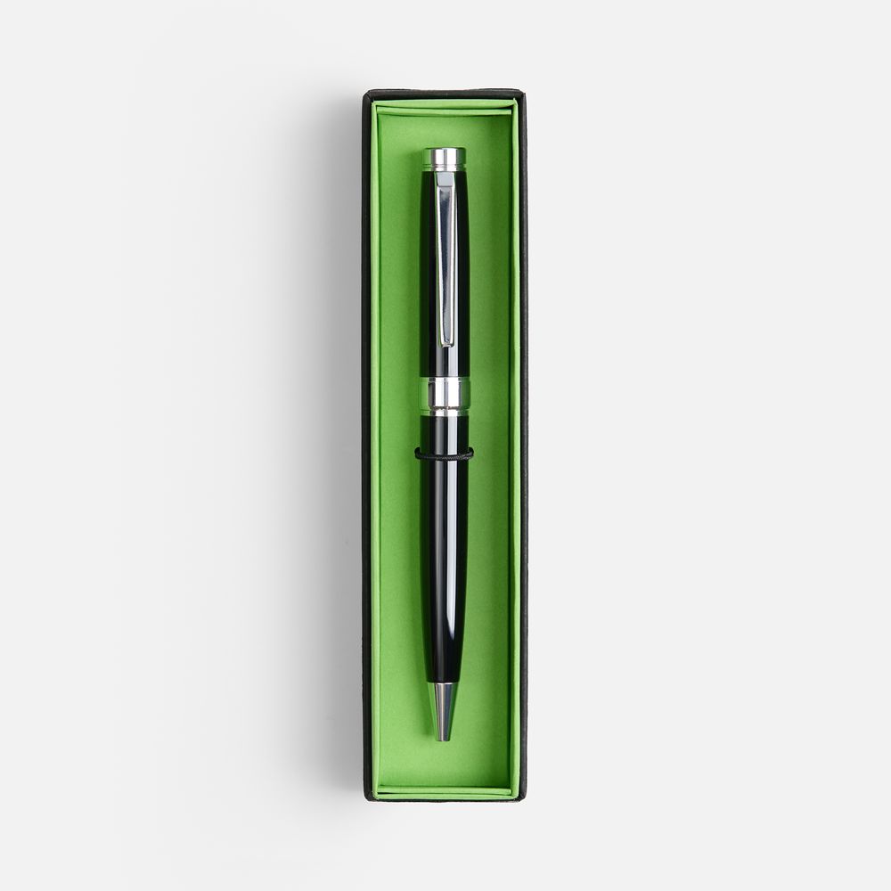 Ручка шариковая Broad Ring в футляре, глянцевая