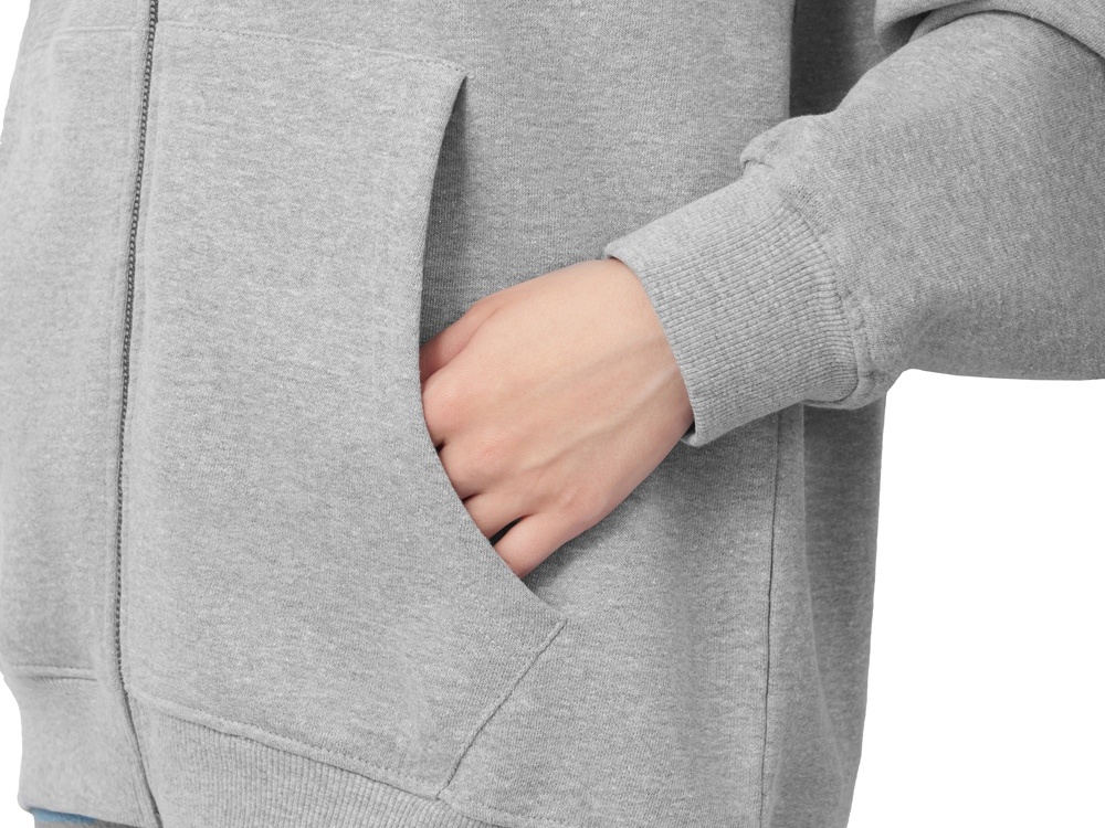 Толстовка оверсайз с капюшоном на молнии Monaco